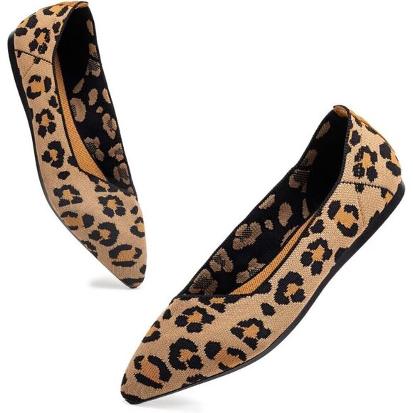 Frank Mully Flat Shoes Women Yellow Pointed Toe Slip On Softable Comfort Shoes - Picture 2 of 8